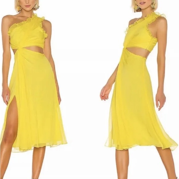 Cinq a sept soft silk dress - Picture 3 of 5